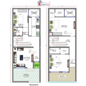 19x50 floor plan