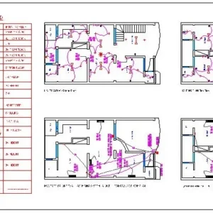 Lighting Layout Plan Detail And Electrical Legend General Note